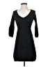 Mango Solid Black Casual Dress Size XS - photo 1