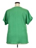 Cotton Bleu Green Short Sleeve Blouse Size 4X (estimated) - photo 2
