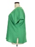 Cotton Bleu Green Short Sleeve Blouse Size 4X (estimated) - photo 5