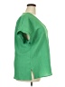 Cotton Bleu Green Short Sleeve Blouse Size 4X (estimated) - photo 4