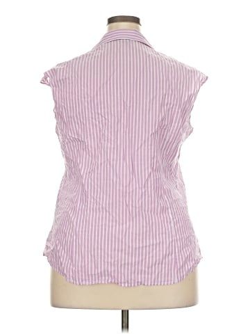 Talbots Sleeveless Button-Down Shirt (view 2)
