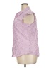 Talbots 100% Cotton Stripes Pink Sleeveless Button-Down Shirt Size 20 - photo 5