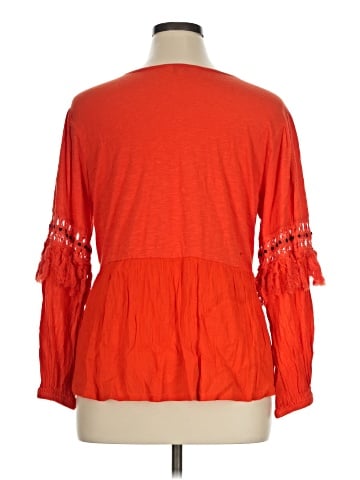 Lucky Brand 3/4 Sleeve Blouse (view 2)