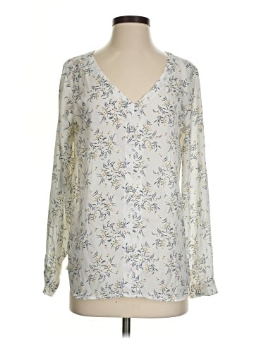 Ann Taylor LOFT Outlet Long Sleeve Blouse (view 1)