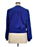 Nine West 100% Polyester Blue Long Sleeve Blouse Size XL - photo 2
