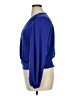 Nine West 100% Polyester Blue Long Sleeve Blouse Size XL - photo 5