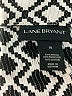 Lane Bryant Graphic Silver Formal Skirt Size 18 - photo 4
