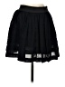Odille Solid Black Casual Skirt Size XS - photo 1