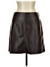 Max Studio 100% Polyurethane Brown Faux Leather Skirt Size L - photo 1