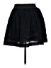 Odille Solid Black Casual Skirt Size XS - photo 2