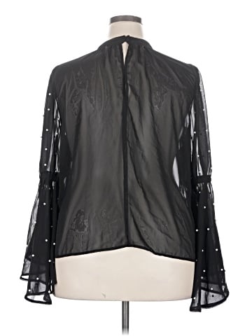 ELOQUII 3/4 Sleeve Blouse (view 2)
