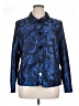 Laura Ashley 100% Polyester Print Multi Color Blue Blazer Size XL - photo 1