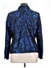 Laura Ashley 100% Polyester Print Multi Color Blue Blazer Size XL - photo 2