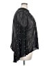 ELOQUII 100% Polyester Black 3/4 Sleeve Blouse Size 20 - photo 4