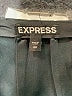 Express 100% Polyurethane Solid Black Faux Leather Skirt Size 00 - photo 4