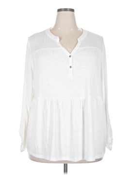 Lane Bryant Long Sleeve Henley