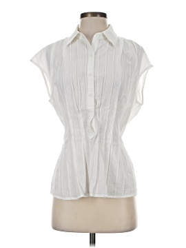 Max Studio Sleeveless Button Down Shirt