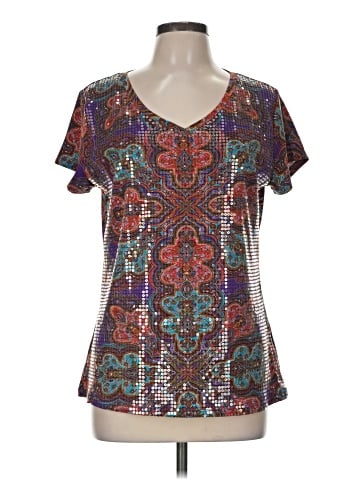 Brina & Em Short Sleeve Blouse (view 1)