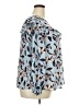 ELOQUII Blue Long Sleeve Blouse Size 18 Plus - photo 4
