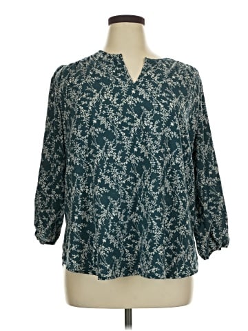 Monday Fun 3/4 Sleeve Blouse (view 1)
