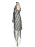 Robert Rodriguez Graphic Silver Cocktail Dress Size XS (estimated) - photo 5