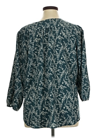 Monday Fun 3/4 Sleeve Blouse (view 2)