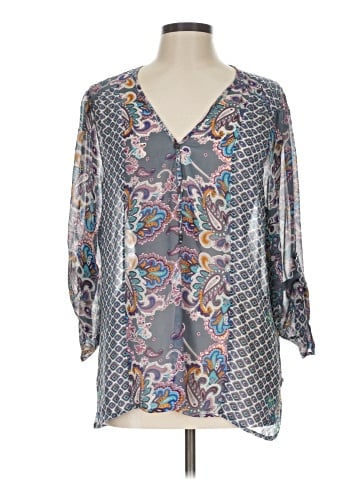 Harlow Zee 3/4 Sleeve Blouse (view 1)