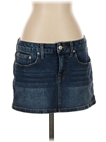 Fashion Nova Denim Skirt (view 1)