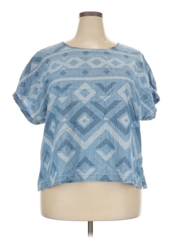 Old Navy Short Sleeve Blouse (view 1)