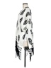Ellen Tracy 100% Rayon Ivory Kimono One size - photo 5