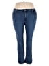 Levi's Solid Blue Jeans Size 20 - photo 1