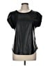 DKNY Black Short Sleeve Blouse Size M - photo 1