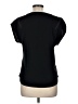 DKNY Black Short Sleeve Blouse Size M - photo 2