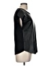 DKNY Black Short Sleeve Blouse Size M - photo 4