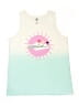 Tea 100% Cotton Teal Tank Top Size 16 - photo 1