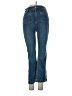 Ann Taylor LOFT Chevron-herringbone Blue Jeans Size 00 - photo 1