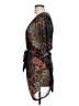 H&M 100% Polyester Paisley Black Casual Dress Size L - photo 5