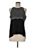 BCBGMAXAZRIA 100% Polyester Black Sleeveless Blouse Size M - photo 1