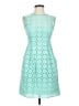 Nanette Lepore 100% Polyester Teal Cocktail Dress Size 0 - photo 1