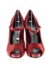 Nine West Red Heels Size 7 1/2 - photo 2