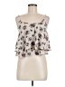 Don't Ask Why 100% Viscose Ivory Sleeveless Top One size - photo 1