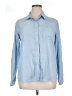 Indigo Rose Solid Blue Long Sleeve Button-Down Shirt Size XL - photo 1