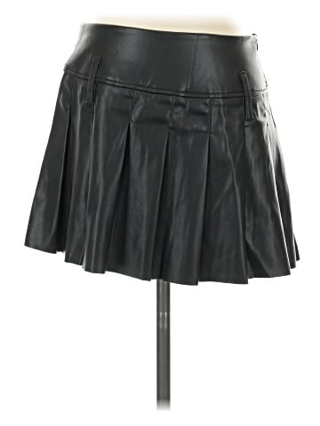 Bershka Faux Leather Skirt (view 1)