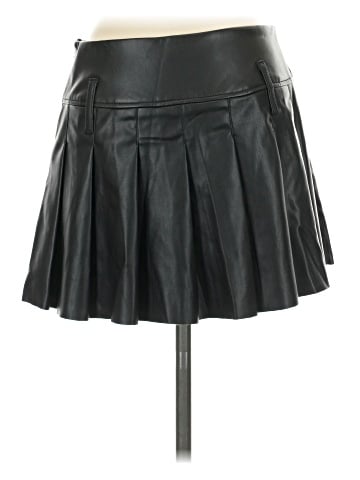 Bershka Faux Leather Skirt (view 2)