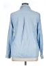 Indigo Rose Solid Blue Long Sleeve Button-Down Shirt Size XL - photo 2