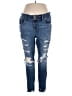 Torrid Hearts Blue Jeans Size 18 (tall) - photo 1
