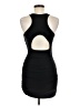Soprano Solid Black Cocktail Dress Size M - photo 2