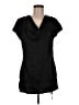 BCBGMAXAZRIA 100% Silk Black Short Sleeve Silk Top Size M - photo 1