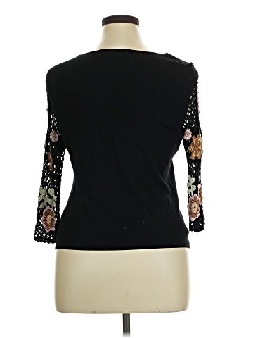 Joseph A. 3/4 Sleeve Top (view 2)
