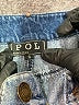 Pol Stars Blue Denim Shorts Size S - photo 3